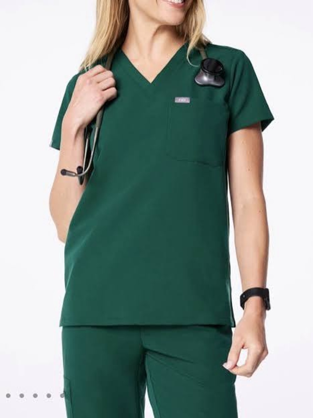 FIGS Women’s Medium SET Forest Green